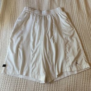 Jordan White Athletic Shorts